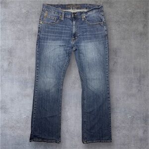 Cody James Men’s Bootcut Jeans 38x32 Blue Denim Western Cowboy Style